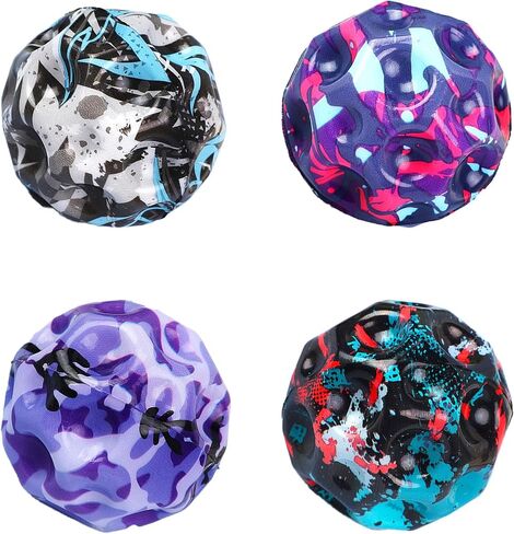 Tendry Extreme High Bouncing Ball Moon Shape for Kids of All Ages, Improve Hand-Eye Coordination, Easy to Grip and Catch by Athletes as a Sport Training Balls in Kuwait