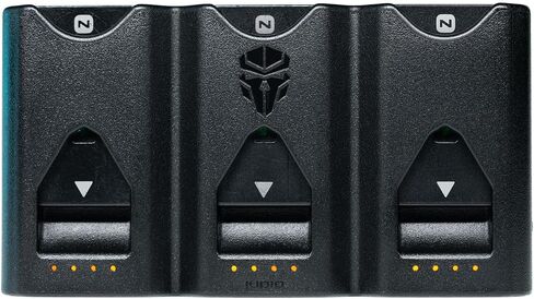JUPIO x Pr1me Tri-Charge Compatible with Canon LP-E6 (JTC-LPE6) | USB-C Power Delivery (PD) charger LED in Kuwait