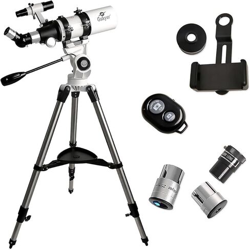 Gskyer Telescope, Telescopes for Adults, 80mm AZ Space Astronomical Refractor Telescope Kids, Adults Astronomy, German Technology Scope in Kuwait