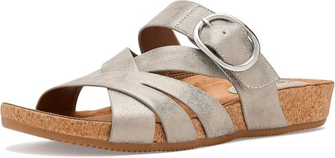 EuroSoft, Womens, Gwenda, Silver/Gold, 8, Medium in Kuwait