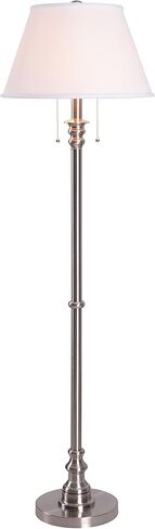 Kenroy Home Spyglass Floor Lamp, Brushed Steel in Kuwait
