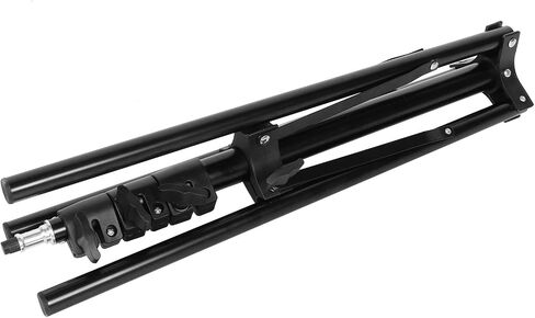 Fafeicy Ring Light Stand Adjustable Floor Support Holder Tall Stable Setup for Photography Makeup Metal Black 50 to 188.5cm 1 Pack in Kuwait