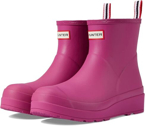 Hunter Women's Original Play Boot Short/Mid Rain, Prismatic Pink, 3 UK in Kuwait