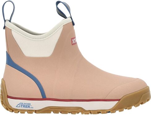XTRATUF 6" Women’s Ice Fleece Lined Ankle Deck Boot - 100% Waterproof Rubber Footwear for Snow & Rain - Faux Shearling Lining - Slip-Resistant Outsole in Kuwait
