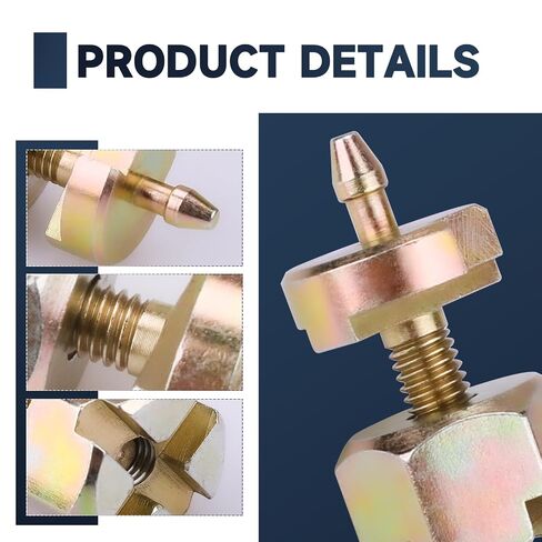 HC1B Pivot Pin Set Compatible with Malco HC1 and HC2 Cutters, with Grainger 1ELG5 and 1ELH8 Sheet Metal Hole Cutters, HC2 Hole Cutters Pivot Replacement Parts in Kuwait