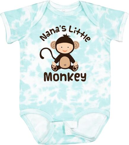 inktastic Nana's Little Monkey Baby Bodysuit in Kuwait