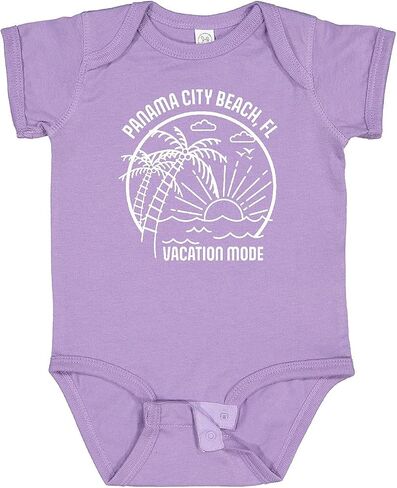 inktastic Summer Vacation Mode Panama City Beach Florida Baby Bodysuit in Kuwait