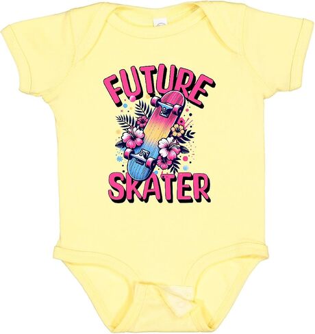 inktastic Skateboarding Future Skater Baby Bodysuit in Kuwait