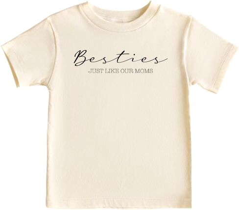 Best Friends Like Our Moms Bodysuit Cute Shirt Premium Custom Clothes Unisex Baby Gift for Mom Newborn in Kuwait