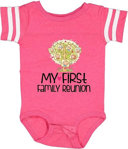 inktastic My First Family Reunion Baby Bodysuit in Kuwait
