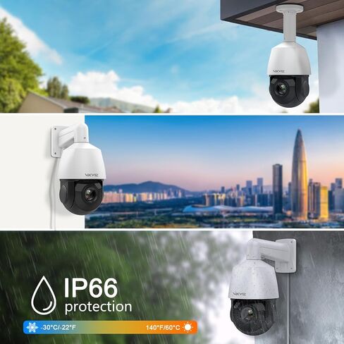 8MP 25X Optical Zoom PTZ POE Camera, Auto Tracking, 328ft IR Night Vision | 5.9-147.5mm Motorized Lens, Human Vehicle Detection, Patrol and Scan, Two-Way Talk, Up to 512GB, ON-VIF, PTZ-4825X-ISG in Kuwait