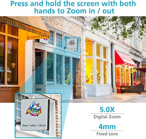 ICSEE WiFi Camera Security 6MP Dual Lens Wireless PTZ Waterproof Human Detection Full Color Night Vision 65ft, Alexa Supported (Dual Lens White 6MP), Black in Kuwait