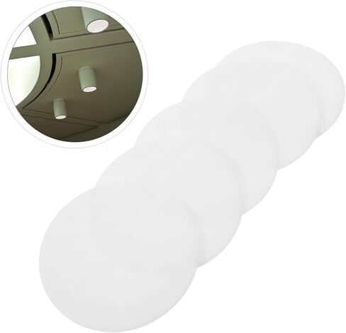 GALPADA 5pcs round Acrylic Light Diffuser Cover for Ceiling Lights with Glare Reduction Suitable for Offices and Reading Corners in Kuwait