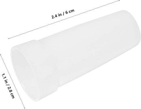 Flashlight Diffuser Attachment for Flashlights and Lighting Devices, White Plastic Cover with Bright White Soft Light, Reduces Glare and Protects Eyes, Lightweight Clip-on Diffuser in Kuwait