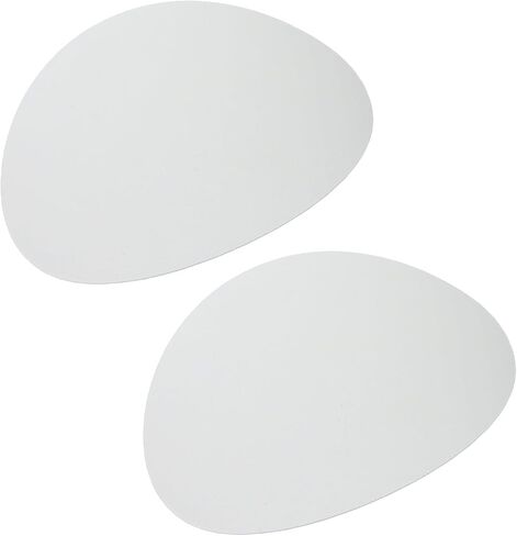 2pcs round Lampshade Diffuser Cover for Table Light and Downlight, Beige Cloth Material with Optimal Light Distribution and Easy to Install for Bedrooms and Living Rooms in Kuwait