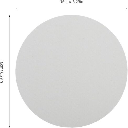 2pcs round Lampshade Diffuser Cover for Table Light and Downlight, Beige Cloth Material with Optimal Light Distribution and Easy to Install for Bedrooms and Living Rooms in Kuwait
