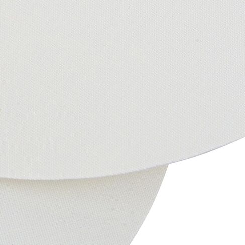 2pcs round Lampshade Diffuser Cover for Table Light and Downlight, Beige Cloth Material with Optimal Light Distribution and Easy to Install for Bedrooms and Living Rooms in Kuwait