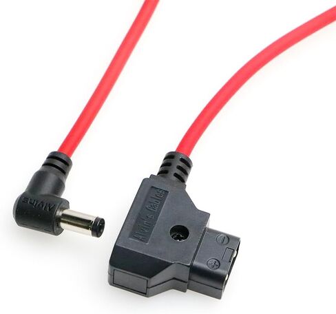 Alvin's Cables Ultra Soft Dtap to DC Cable Right Angle for Atomos Shogun,D-tap to 2.1 DC Power Cable for Blackmagic Video Assist,SmallHD 702,for Feelworld FW568 Monitor 1m|39.7in in Kuwait