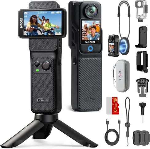 SJCAM C400 Accessories Screen Protector, Tempered Glass LCD Display Film Screen Protective,Ultra HD, 9H Hardness, Scratch Resistant in Kuwait