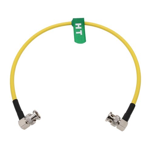 4K 12G SDI BNC Video Coaxial Cable for RED Komodo Komodo-X V-Raptor XL DSMC2 Camera Ninja V Shogun SmallHD Portkeys Feelworld Monitor Teradek, Yellow Canare 80cm in Kuwait