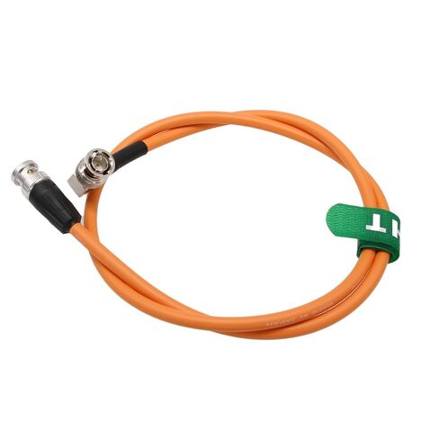 12G SDI 4K 60p Cable for Sony Venice FX9 Alexa 35 Komodo Camera Teradek Transvideo Blackmagic SmallHD Atomos Monitor, 90-Degree to Straight BNC 50cm in Kuwait
