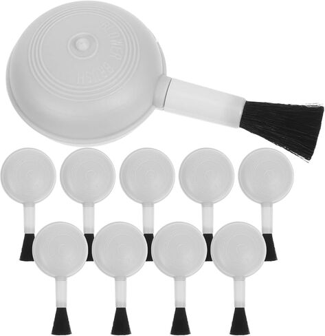 Balacoo 10pcs Camera Lens Duster Brush and Air Blower Kit for DSLR Cameras with Detachable Brush Attachment and Cleaning Cloth Abs Sturdy Material Construction for Comprehensive Cleaning in Kuwait