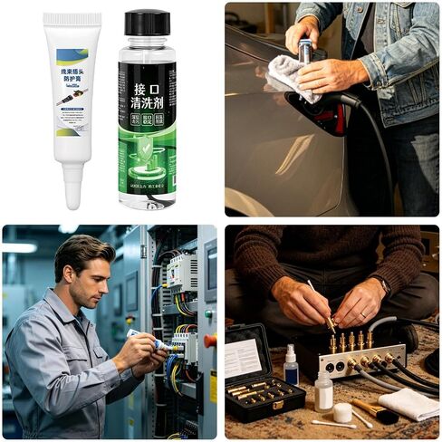 Electrical Contact Cleaner Charging Port Cleaning | Car Charging Port Cleaner for Technicians Hobbyists Professionals Engineers Office Home Apartment Workshop Studio in Kuwait