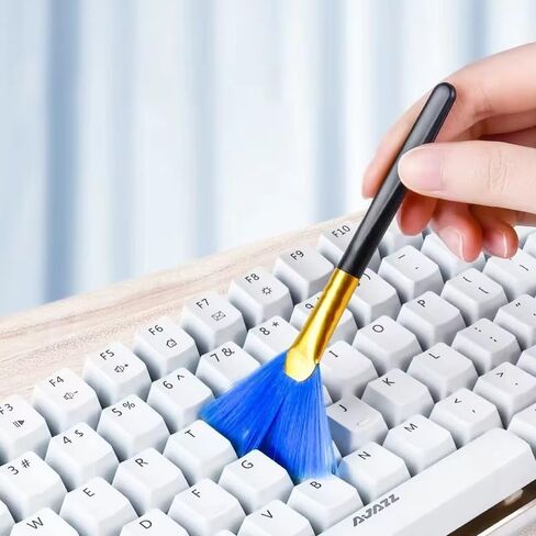 10-Piece Keyboard Cleaning Brush Kit, Multi-Purpose Dust Removal Tools for PC, Laptop, Camera, Car, Phone in Kuwait