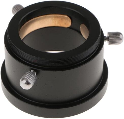Telescope Mount Adapter M42x0.75 to 1.25inch Adapter Brass Compression Prevents Marrying Telescope Accessories Aluminum Suitable for in Kuwait