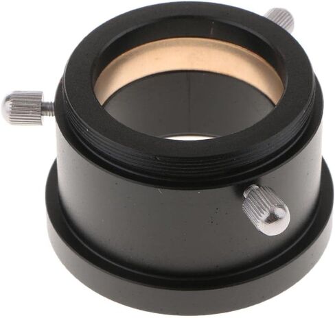 Telescope Mount Adapter M42x0.75 to 1.25inch Adapter Brass Compression Prevents Marrying Telescope Accessories Aluminum Suitable for in Kuwait