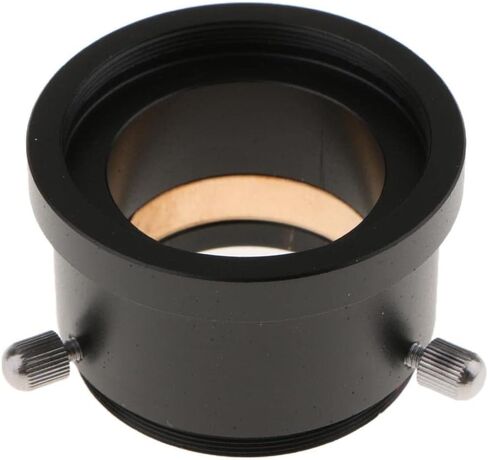 Telescope Mount Adapter M42x0.75 to 1.25inch Adapter Brass Compression Prevents Marrying Telescope Accessories Aluminum Suitable for in Kuwait
