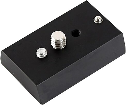 Dovetail Mounting Plate, 65x43x15mm Metal Narrow Rail Adapter for Astronomical Telescopes and Equatorial Mounts in Kuwait