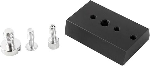 Dovetail Mounting Plate, 65x43x15mm Metal Narrow Rail Adapter for Astronomical Telescopes and Equatorial Mounts in Kuwait