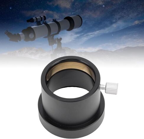 Diyeeni M42 to 1.25 Inch Adapter, Aluminum Alloy T2 to 1.25 Inch Eyepiece Adapter, Telescope Eyepiece for Telescope Accessory 5P9908A in Kuwait