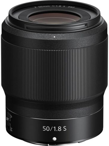 Nikon Z 50mm f/1.8 S Lens Compatible with Z Mount (Full Frame) Bundle with 62mm UV Filter + Lens Cap Keeper + Deluxe Cleaning Kit + Cleaning Cloth (5 Items) in Kuwait