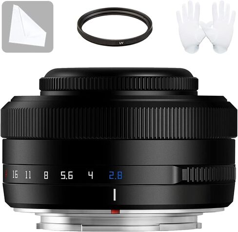 TTArtisan AF 27mm F2.8 Auto Focus Lens Mirrorless Cameras Lens Compatible with for Sony E-Mount A5000 A5100 A6000 A6100 A6300 A6400 A6500 A6600 NEX-3 NEX-3N NEX-3R NEX-5T (Black) in Kuwait