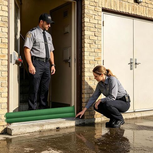 Flooding Sandbags Reusable Sandbag Tube | Flood Sand Tube Bags for Homeowners Renters Farmers Ranchers Garage Door Window Apartment Fence Construction Site in Kuwait