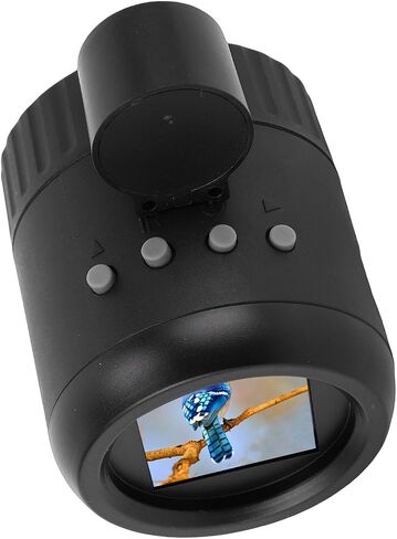 Diyeeni Monocular Telescope Electronic Eyepiece, Multi Coated 10X Zoom with 1.54 Inch Screen for Camping Astronomical Observation in Kuwait