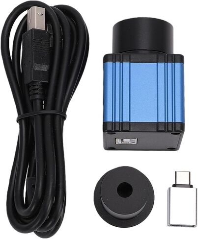 Diyeeni Electronic Eyepiece Camera, 2MP USB 2.0 CMOS Sensor for Telescope Astrophotography with Plug and Play Functionality in Kuwait