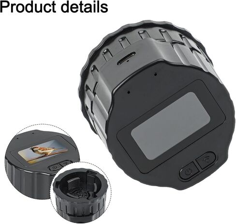 Telescope Camera Eyepiece with 1.5-Inch TFT Screen, 1080P Video Recording, Compatible with 28-50mm Binoculars and Telescopes in Kuwait