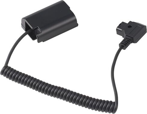 D-Tap to DMW-BLK22 Dummy Battery Cable,8V Output for Panasonic Lumix S5 S5II S5IIX S5K S5C GH6 GH5II G9 G9II GH3 GH4 GH5 GH5s GH7 Camera,Coiled Power Cable for V-Mount Battery to Camera in Kuwait