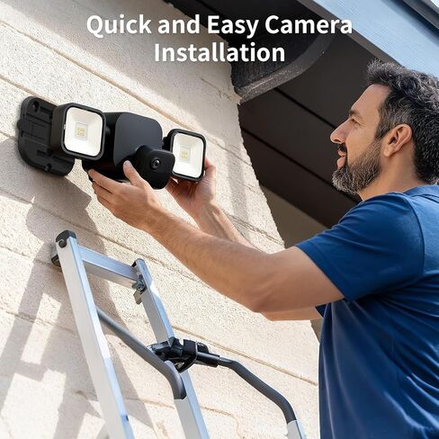 Wall Bracket for Blink Outdoor 4 Floodlight Camera/Blink Out Door 3 Floodlight Cam,Perfectly Replacing The Original Wall Plate, Fearless of Wind and Rain, Suitable for Outdoor Use in Kuwait