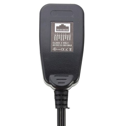 10 Pairs HD-CVI/TVI/AHD Passive Video Balun with Power Connector and RJ45 CAT5 Data Transmitter BNC Twisted Pair in Kuwait