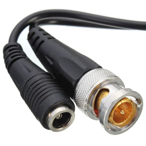 10 Pairs HD-CVI/TVI/AHD Passive Video Balun with Power Connector and RJ45 CAT5 Data Transmitter BNC Twisted Pair in Kuwait