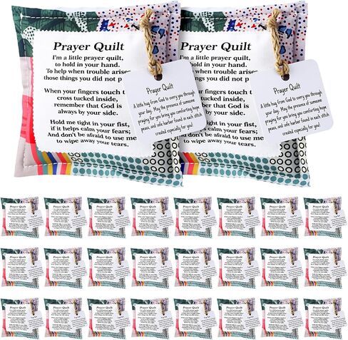 Prayer Quilt,Handcrafted with A Cross Design, This Christian Condolence Gift is an Ideal Choice for Women. in Kuwait