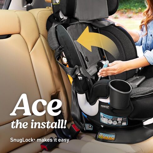 Graco® Turn2Me 3-in-1 Car Seat with Rotating Feature Highback Booster for Newborn to Toddler up to 100lbs in Manchester in Kuwait