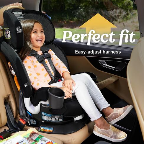 Graco® Turn2Me 3-in-1 Car Seat with Rotating Feature Highback Booster for Newborn to Toddler up to 100lbs in Manchester in Kuwait