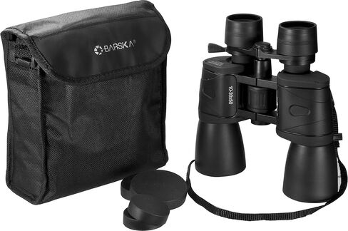 BARSKA 10-30x50mm Binoculars BK-7 Porro Prisms Gladiator Zoom in Kuwait