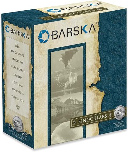 BARSKA 10-30x50mm Binoculars BK-7 Porro Prisms Gladiator Zoom in Kuwait