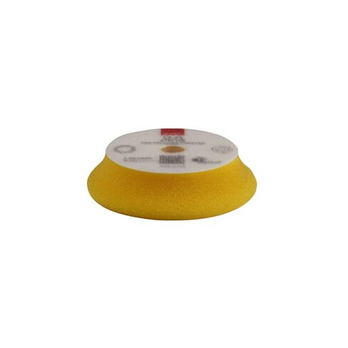 RUPES Orbital Foam Polishing pad for Car Sanding, Polishing & Waxing, Dual Action Polisher Pad, Car Cleaning Supplies for Compounding (Yellow, 80/100mm, Single Pad, Fine) in Kuwait